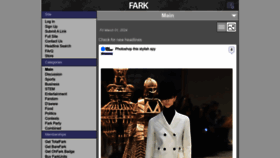 What M.fark.com website looks like in 2024 