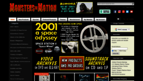 What Monstersinmotion.com website looks like in 2024 