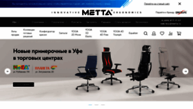 What Metta.ru website looks like in 2024 
