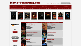 What Movie-censorship.com website looks like in 2024 