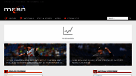 What Masnsports.com website looks like in 2024 