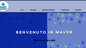 What Mavebpulizia.com website looks like in 2024 