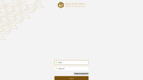 What My.goldenway.world website looks like in 2024 