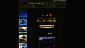 What Military-today.com website looked like in 2024 (1 year ago)