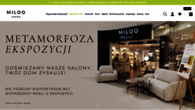 What Miloohome.pl website looks like in 2024 