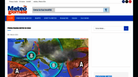 What Meteogiornale.it website looks like in 2024 