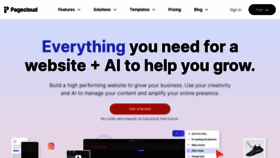 What Mypagecloud.com website looks like in 2024 