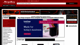 What Megabuy.com.au website looks like in 2024 
