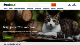 What Medpets.nl website looks like in 2024 