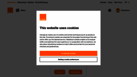 What Mobistar.be website looks like in 2024 
