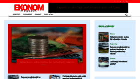 What Magazinekonom.cz website looks like in 2024 