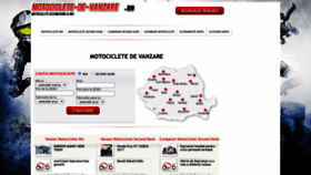What Motociclete-de-vanzare.ro website looks like in 2024 