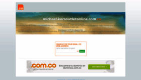 What Michael-korsoutletonline.com.co website looks like in 2024 