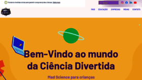 What Madscience.com.br website looks like in 2024 