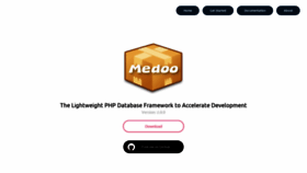 What Medoo.in website looks like in 2024 