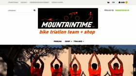 What Mountaintime.cz website looks like in 2024 
