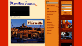 What Marvellous-provence.com website looks like in 2024 