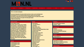 What M4n.nl website looks like in 2024 
