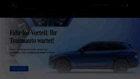 What Mercedes-benz.at website looks like in 2024 