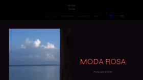 What Modarosa.store website looks like in 2024 