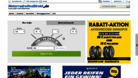 What Motorradreifendirekt.de website looked like in 2024 (2 years ago)