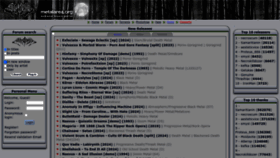 What Metalarea.org website looked like in 2024 (1 year ago)