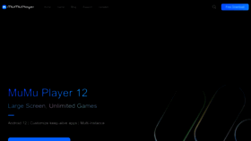 What Mumuplayer.com website looks like in 2024 