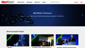 What Medstartr.com website looks like in 2024 
