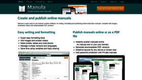 What Manula.com website looks like in 2024 