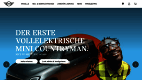 What Mini.de website looks like in 2024 
