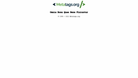 What Metatags.org website looked like in 2024 (1 year ago)