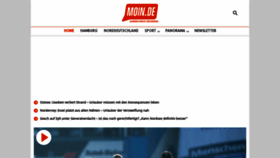 What Moin.de website looks like in 2024 