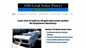 What Mobile-solarpower.com website looks like in 2024 