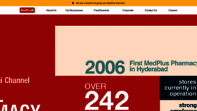 What Medplusindia.com website looks like in 2024 