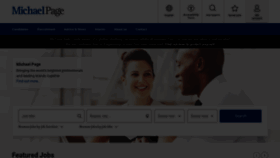 What Michaelpage.ch website looked like in 2024 (1 year ago)