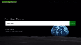 What Manualsfile.com website looks like in 2024 