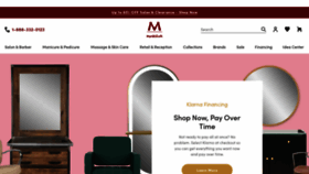 What Minervabeauty.com website looks like in 2024 