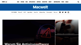 What Macwelt.de website looks like in 2024 