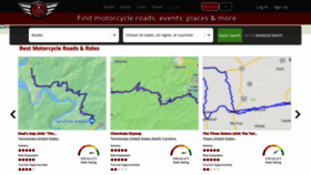What Motorcycleroads.com website looks like in 2024 