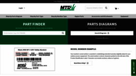 What Mtdproducts.com website looks like in 2024 