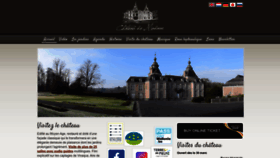 What Modave-castle.be website looks like in 2024 