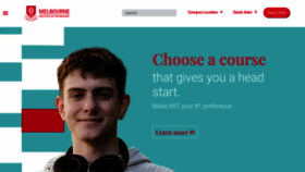 What Mit.edu.au website looks like in 2024 