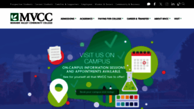 What Mvcc.edu website looks like in 2024 