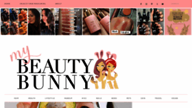 What Mybeautybunny.com website looks like in 2024 