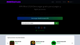 What Modilimitado.io website looked like in 2024 (2 years ago)
