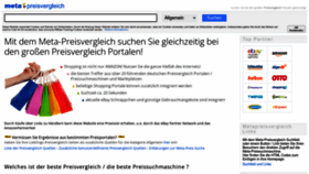 What Meta-preisvergleich.de website looked like in 2024 (2 years ago)
