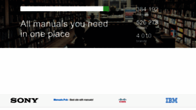 What Manualsdump.com website looked like in 2024 (1 year ago)