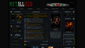What Metallized.it website looked like in 2024 (1 year ago)