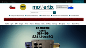 What Movertix.com website looks like in 2024 