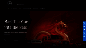 What Mercedes-benz.co.id website looks like in 2024 